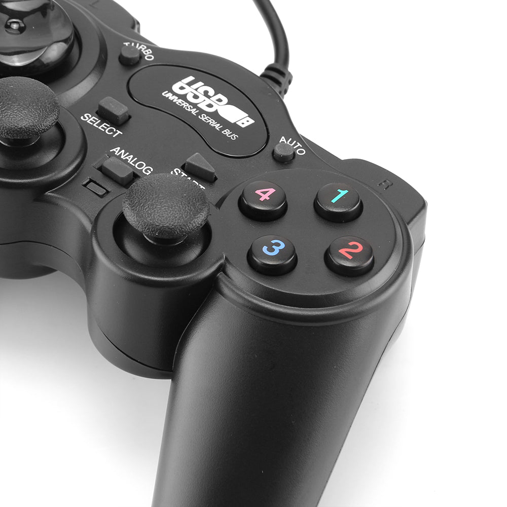 Wired USB 2.0 Gamepad Controller Joystick Joypad