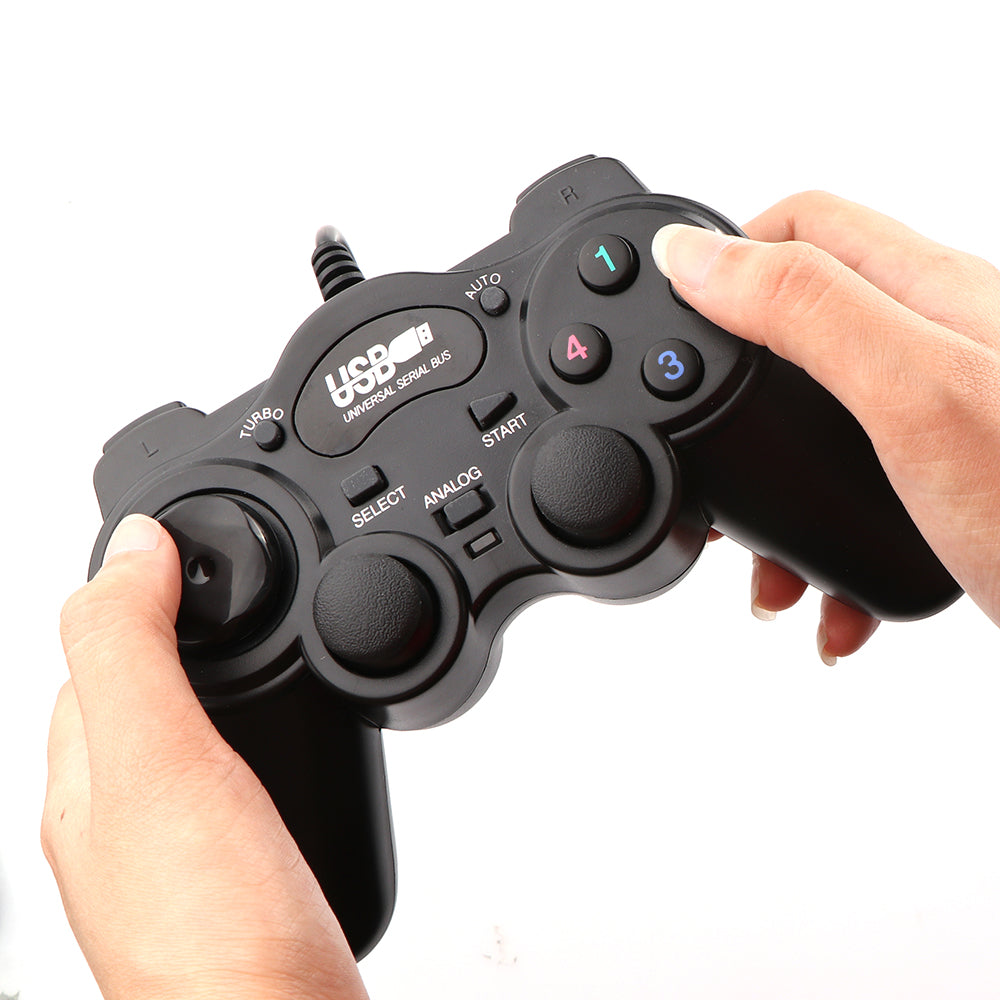 Wired USB 2.0 Gamepad Controller Joystick Joypad