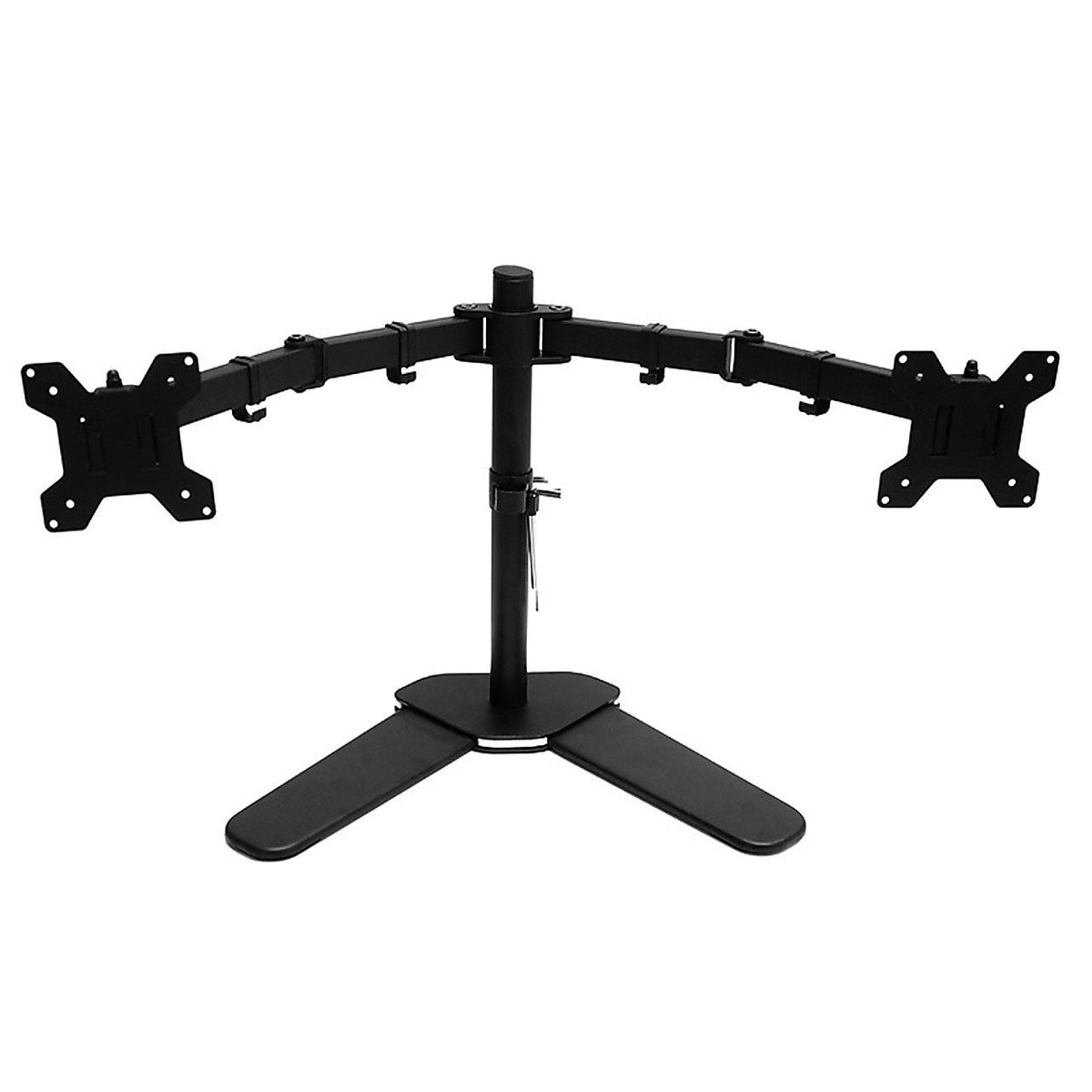 13"-27" Dual Screen Monitor Stand TV Bracket Computer Display Desk