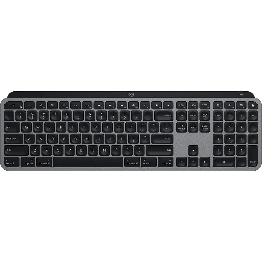 Logitech MX Keys Advanced Illuminated Wireless Keyboard for Mac - Bluetooth/USB (Renewed)