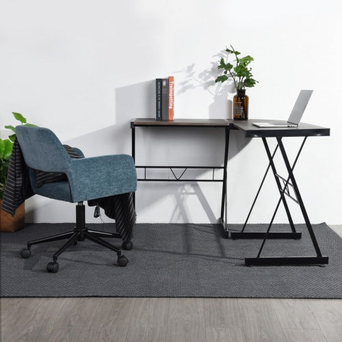 Modern Compute Corner Desk L-Shaped Desk Home Office Gaming Desk
